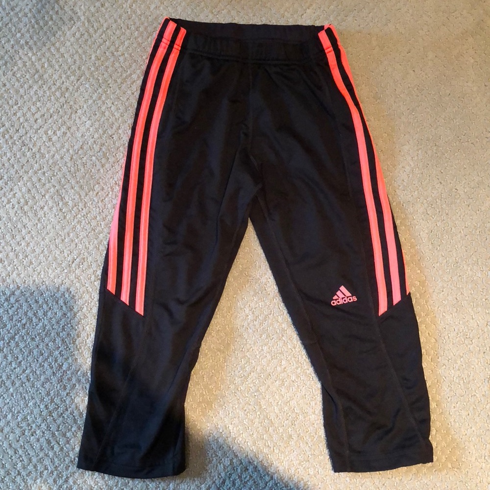 Adidas black crop leggings
